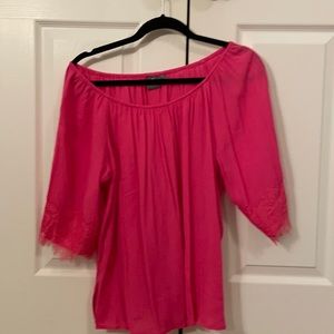 Hot Pink Blouse